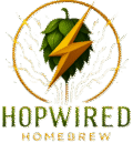 hopwired homebrew logo no background